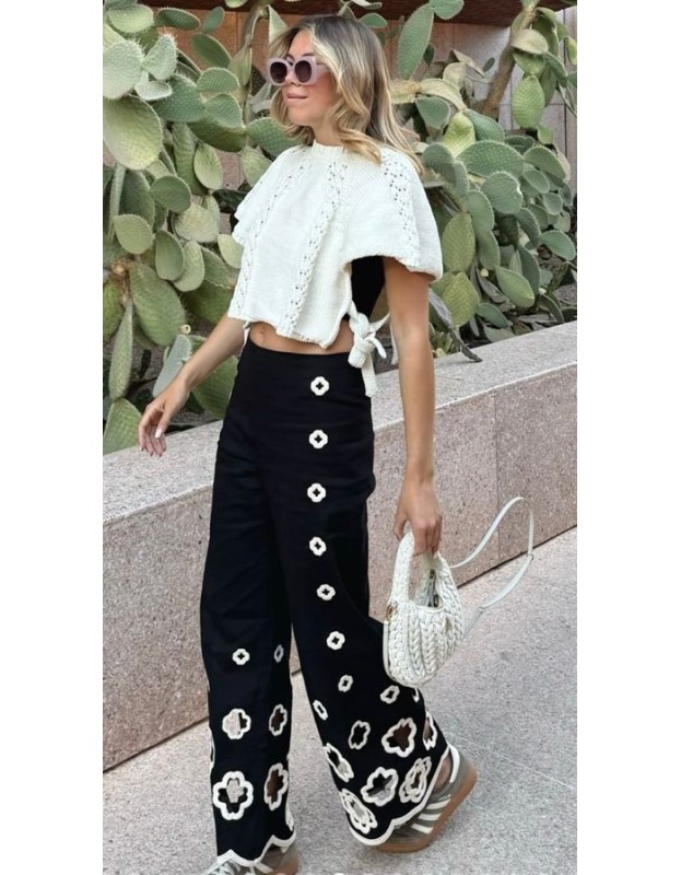Pantalón Bordado