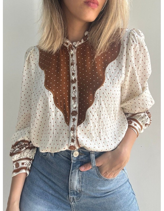 Blusa Camel
