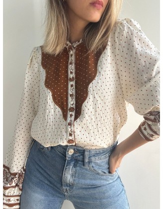 Blusa Camel