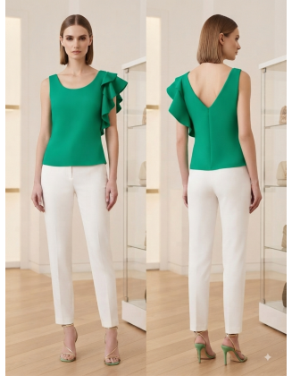 Top verde Ohanes