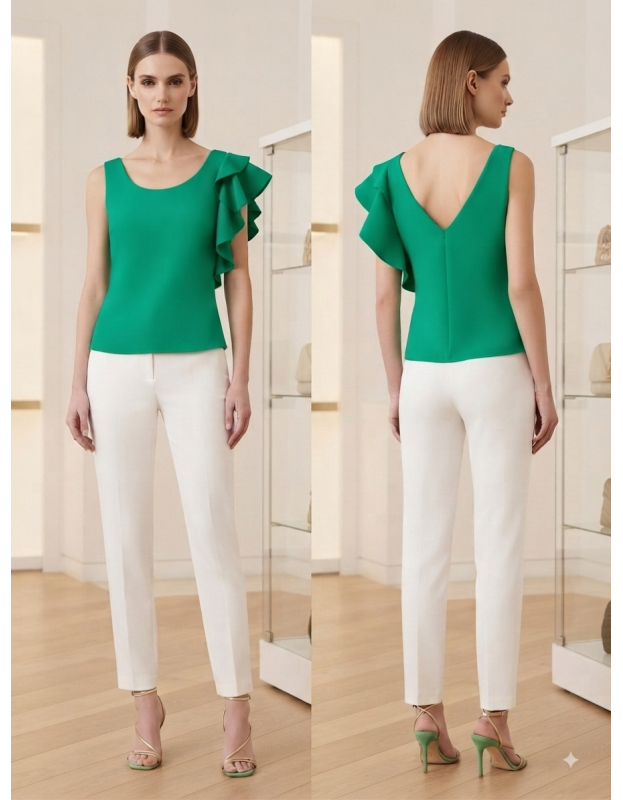 Top verde Ohanes