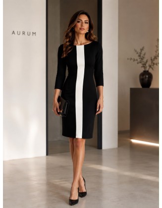 Vestido Black and White